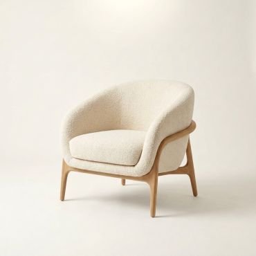 Sillón Vila bouclé