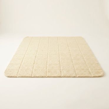 Alfombra de lana Grid